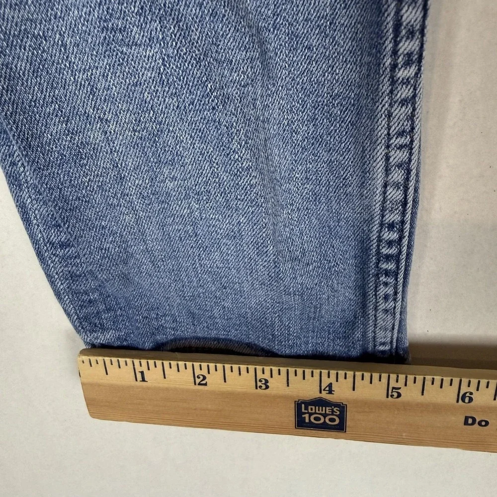 Topman‎ Jeans Mens 30x29 Blue Medium Wash Slim Skinny Distressed Stretch Denim